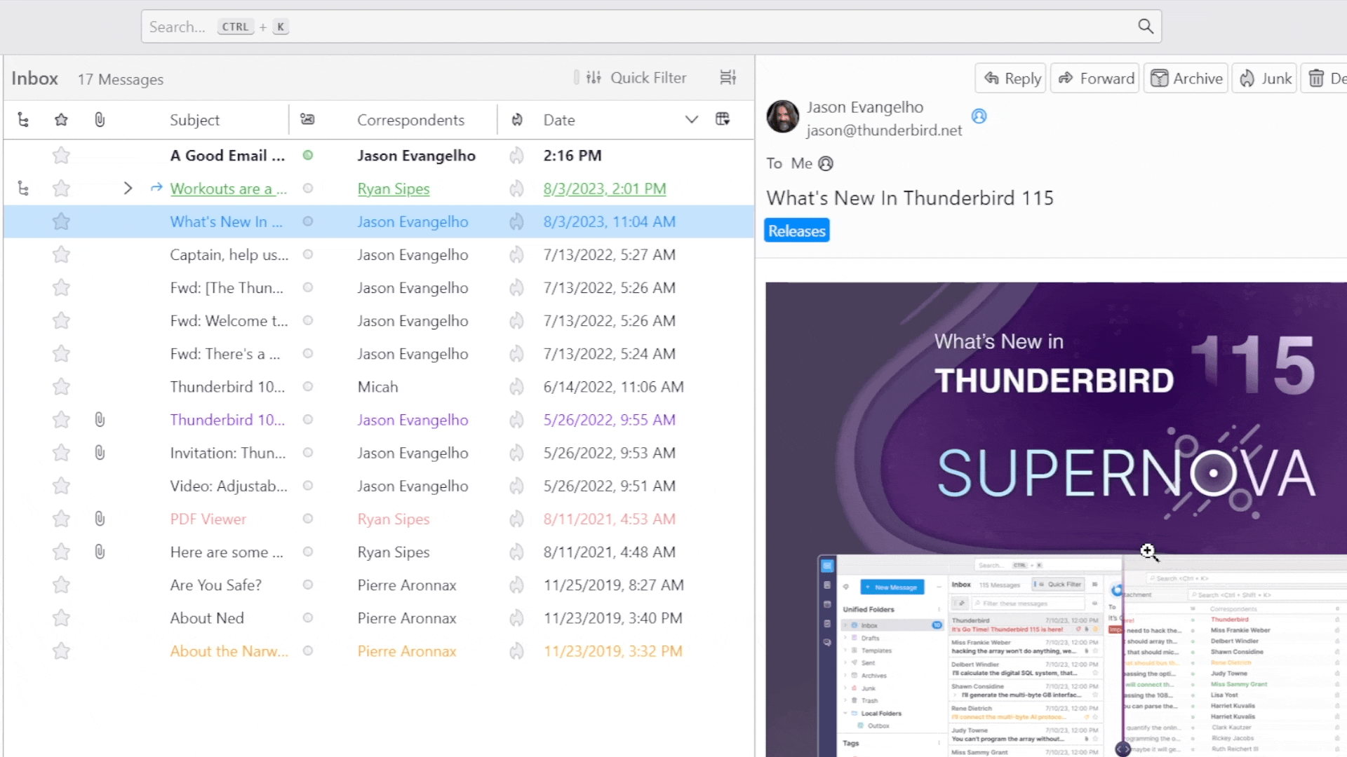 Make Thunderbird Yours: How To Get The Thunderbird 115 Supernova Look